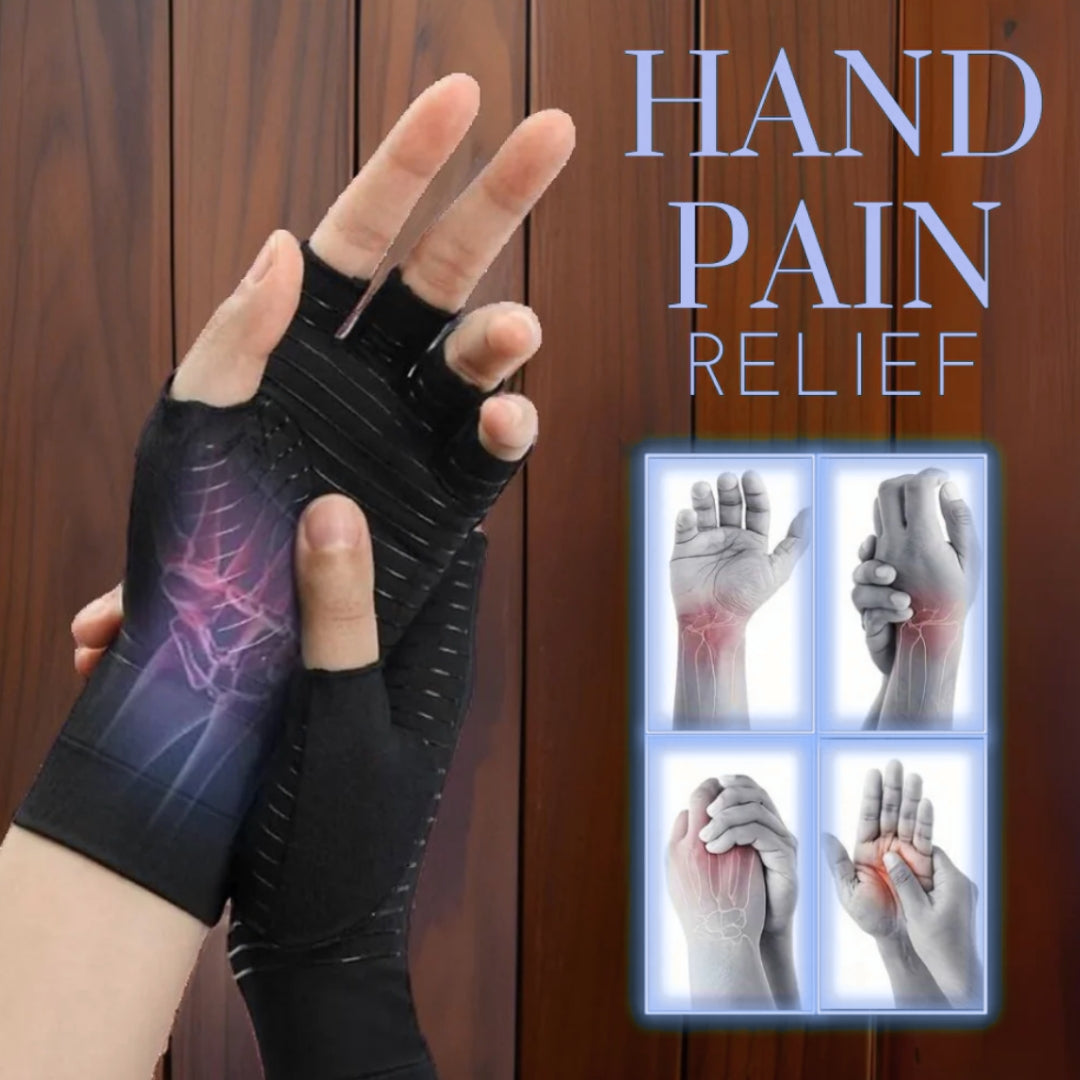 Copper Therapy Gloves for Hand Pain